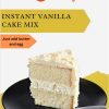 Instant Vanilla Cake Premix