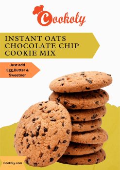 Instant Oats Chocolate Chip cookie