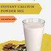 Instant calcium rich powder mix