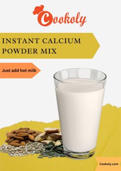 Instant calcium rich powder mix