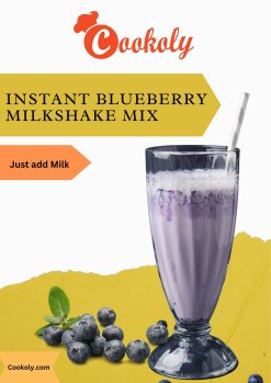 Instant Blueberry Milkshake Mix