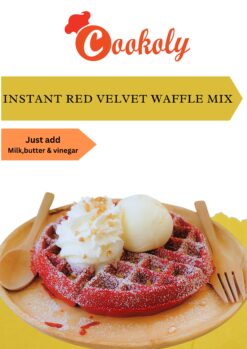 Instant Red Velvet Waffle premix