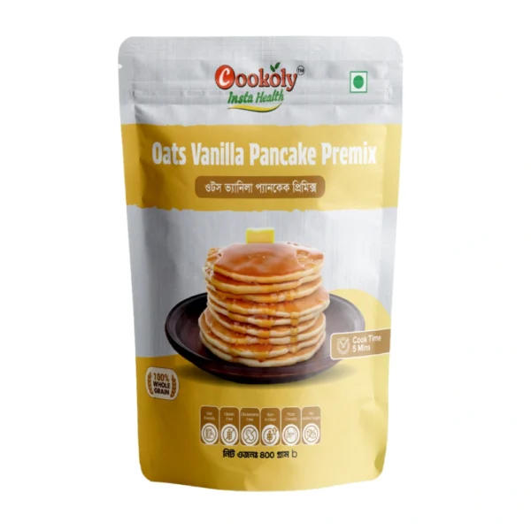 Instant Oats Vanilla Pancake Premix